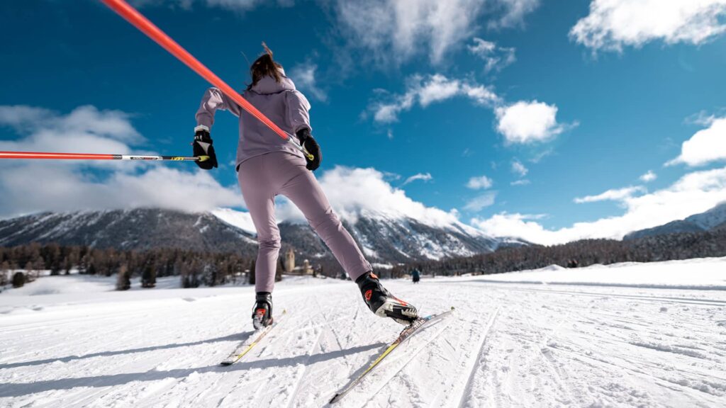 230 Kilometer Loipen schlängeln sich durchs Engadin