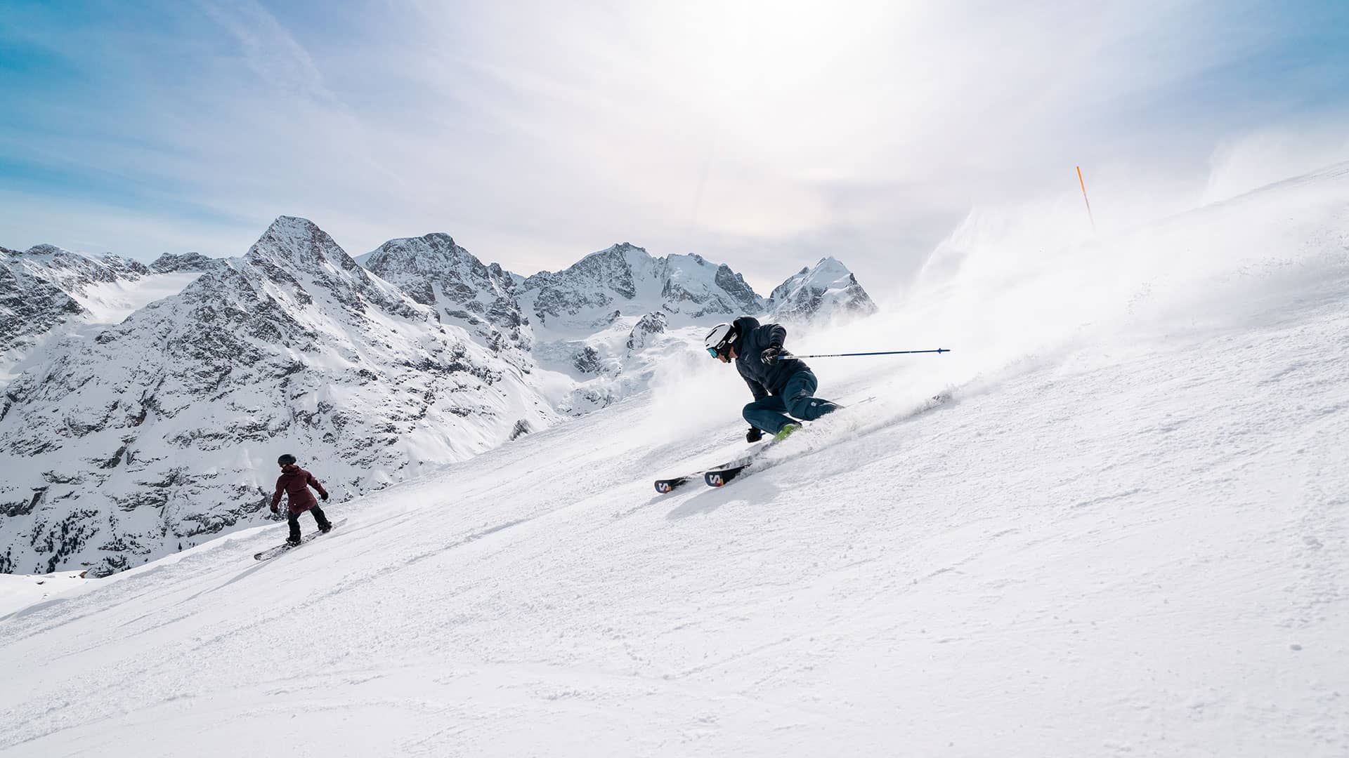 88 slopes. 350 kilometers. At over 1,800 meters.