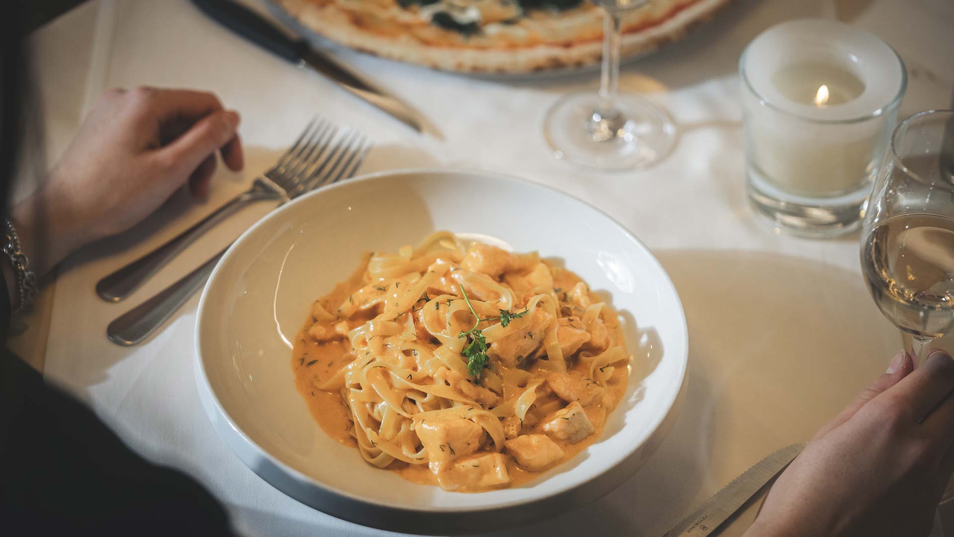 Portion Nudeln aus dem Culinary Experience Package