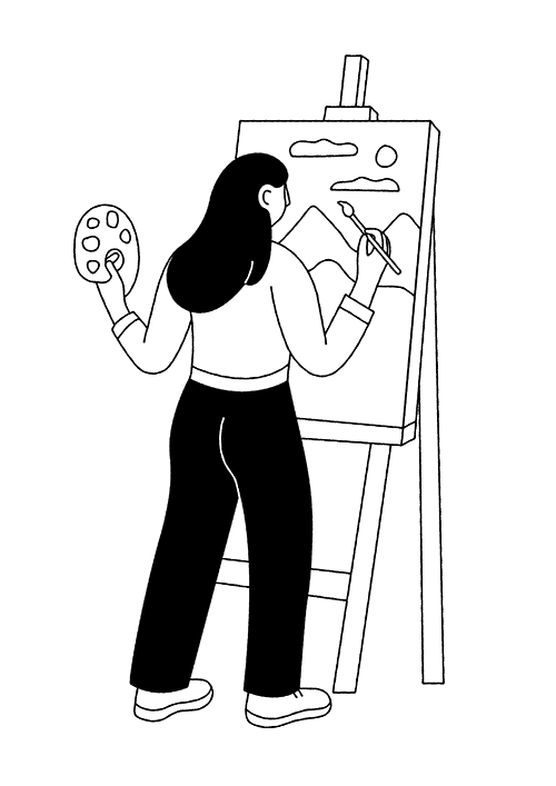 Laudinella ABC Artists in Residence Illustration