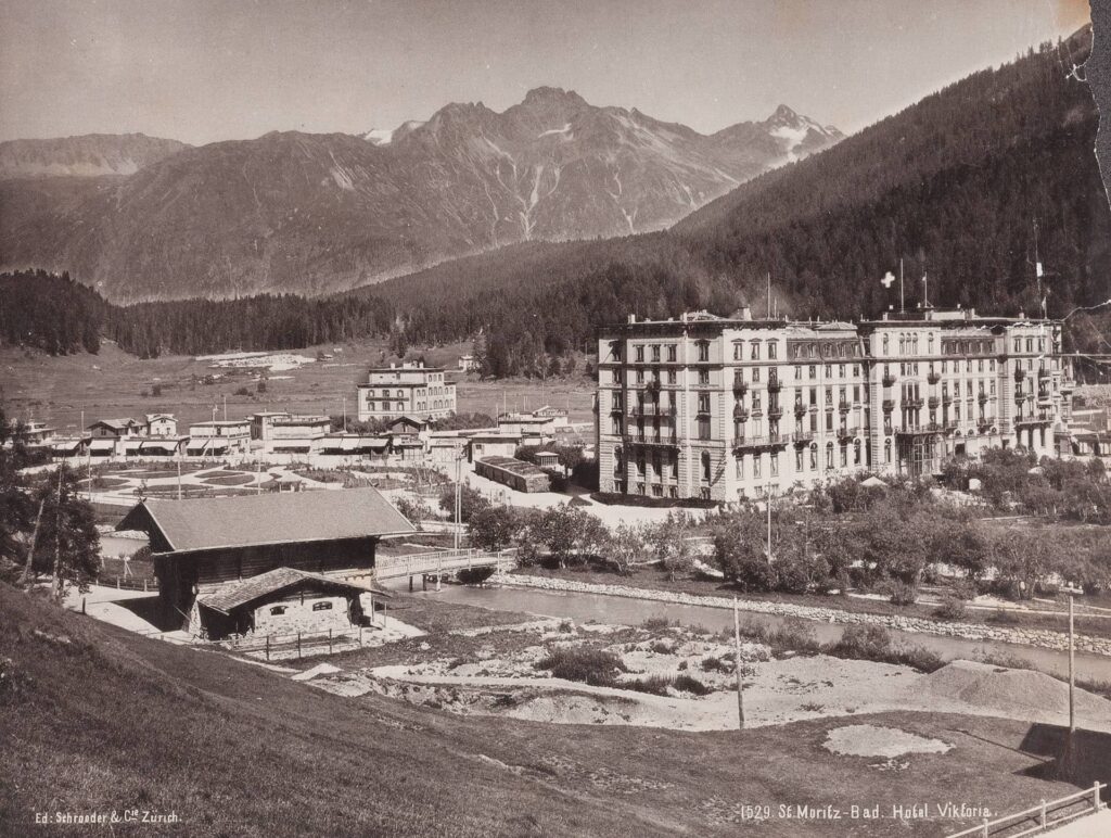Das Hotel Reine Victoria um das Jahr 1900
