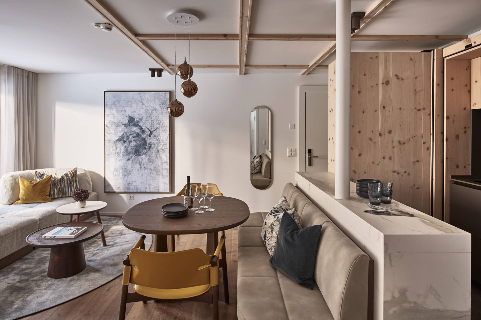 The Suites: Exklusiver Wohnkomfort in St. Moritz geniessen