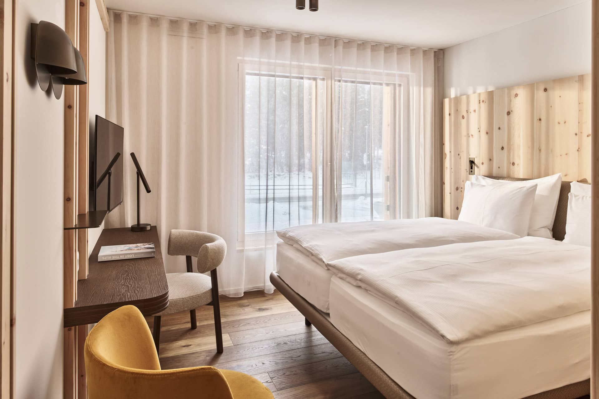 The Suites: Enjoy exclusive living comfort in St. Moritz