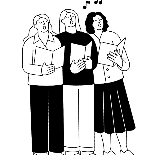 Laudinella ABC Jugensinglager Illustration