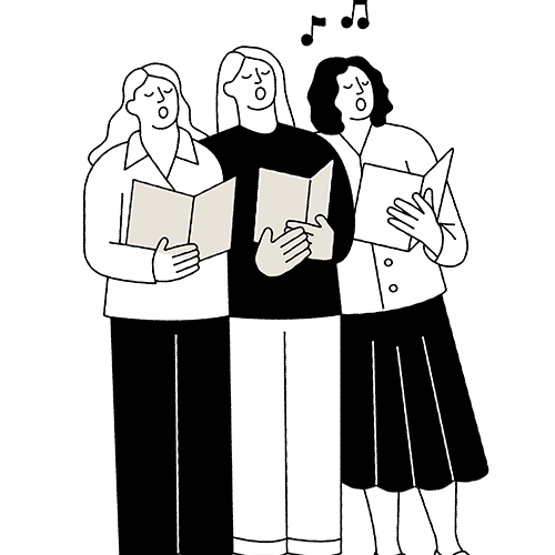 Laudinella ABC Jugensinglager Illustration